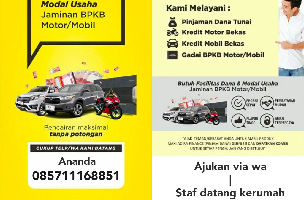 Gadai BPKB Medan – 085711168851